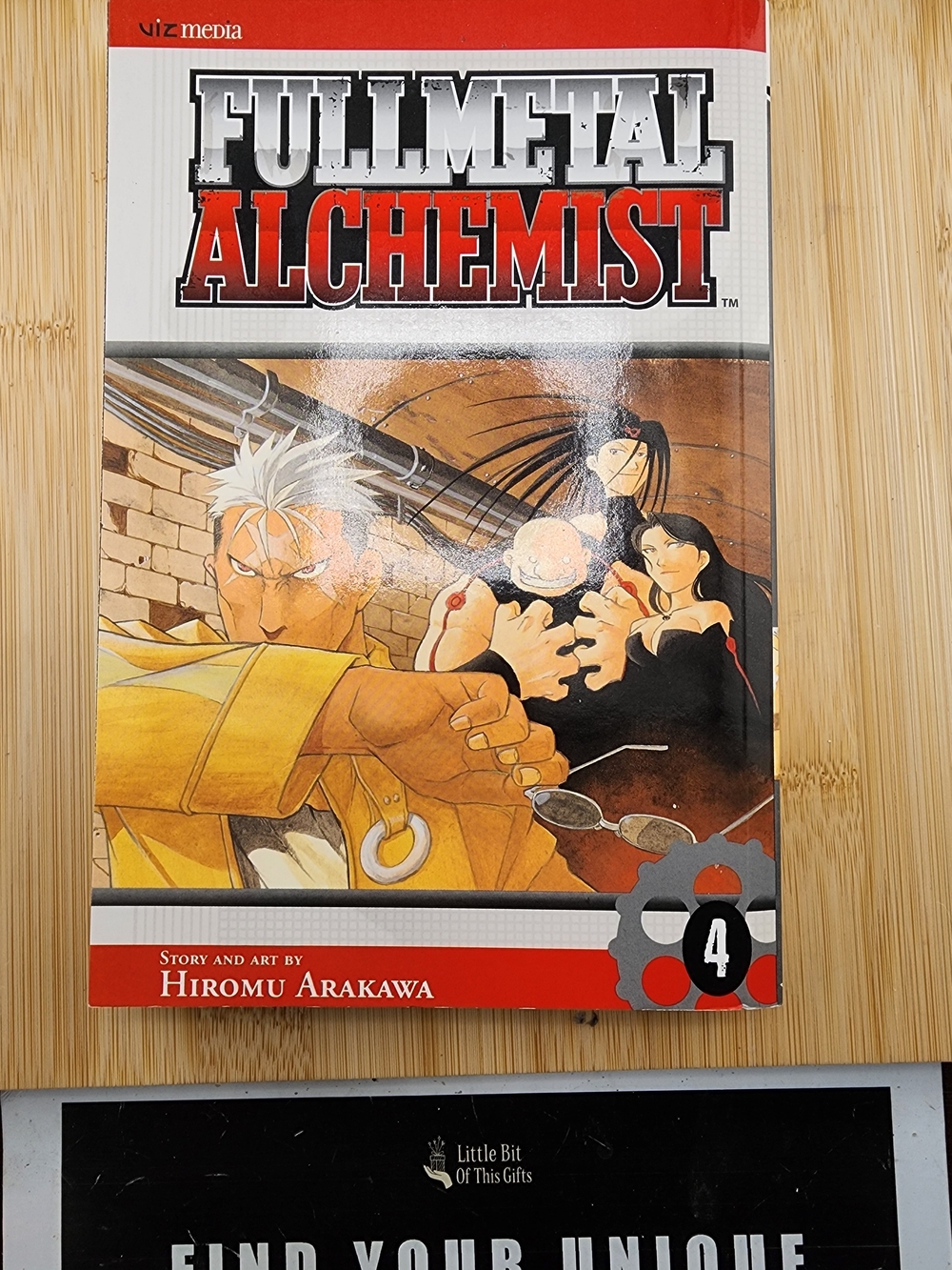 Fullmetal Alchemist Volume 4 Graphic Novel - Viz Media B091426-1